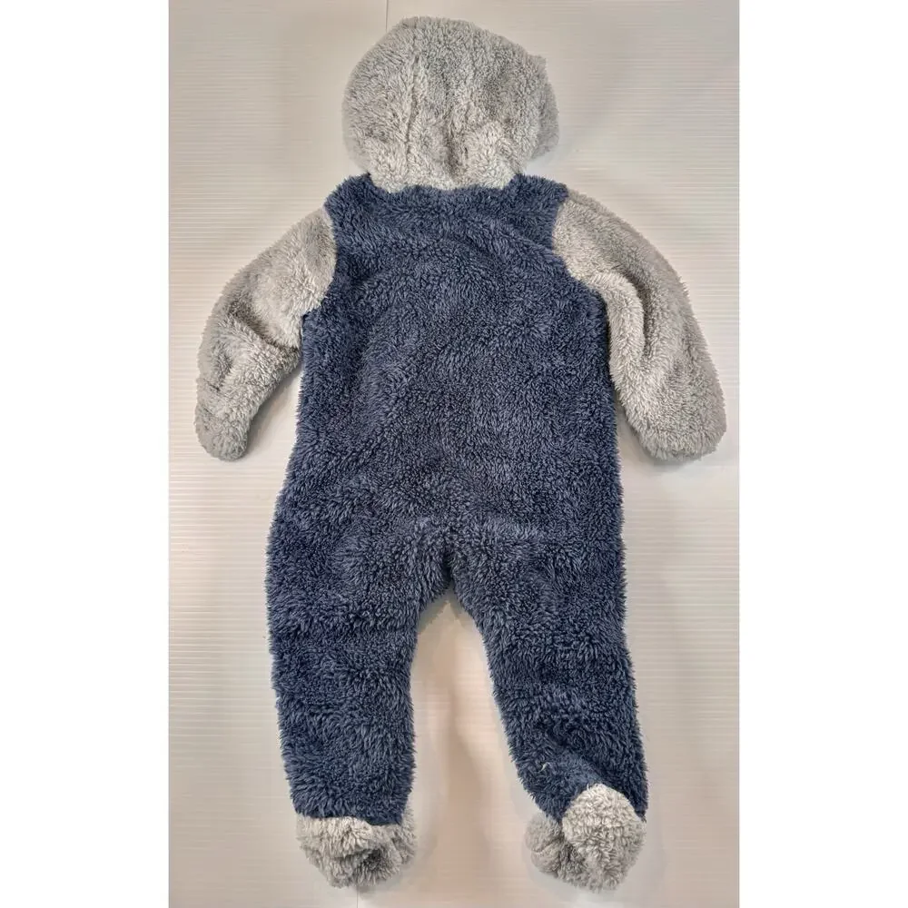Outerstuff New England Patriots Baby 6-9M Game Nap Teddy Sherpa Fleece Bunting